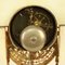 French Empire Alabaster Portico Clock with Ormolu Mounts 7