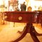 Large Mahogany Regency Center Table, 1800s 4