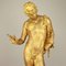 Sculpture du 19ème Siècle en Bronze Doré de Dionysos 12