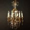 Small Louis XV Style 8-Light Chandelier, French, 1900s 2