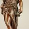 Kleine Bronze Figur aus einer Allegorie der Manufaktur, 19. Jh 10