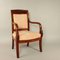 Empire Mahogany Armchairs in the Style of Pierre Bellange, Set of 2 2