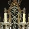 Chandelier Style Marie Thérèse à 8 Branches en Cristal, Autriche, 1910 4