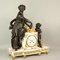 19th Century Louis XVI Style Clock Garniture Set, Set of 3, Image 3