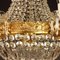 Empire Style Basket Chandeliers, Set of 2 5