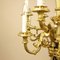 Lámpara de araña estilo Luis XVI de bronce dorado atribuida a Beurdeley Maison, Imagen 5