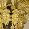 Lámpara de araña estilo Luis XVI de bronce dorado atribuida a Beurdeley Maison, Imagen 8