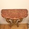 Italian Louis XV Style Giltwood Console Table 7