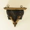 18th Century Regence Giltwood and Black Painted Wall Bracket 2