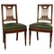 Early-19th Century Directoire Chairs in the Style of Bellange Frères, Set of 2 1