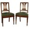 Paar Mahagoni-Directoire-Stühle in der Art der Gebrüder Bellange, Frankreich, frühes 19. Jh. 1