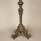 Late-18th Century Tin Torchere or Floor Candelabra with Pick 5