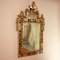 Italian Baroque Style Giltwood Blue and Engraved Glass Mirror 10