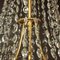 Early-19th Century French Empire Crystal-Cut and Gilt-Bronze Basket Chandelier 12