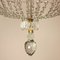 Early-19th Century French Empire Crystal-Cut and Gilt-Bronze Basket Chandelier 13