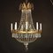 Early-19th Century French Empire Crystal-Cut and Gilt-Bronze Basket Chandelier 7