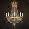 Early-19th Century French Empire Crystal-Cut and Gilt-Bronze Basket Chandelier, Image 7