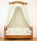 French Empire Walnut Egyptian Revival Daybed with Demilune Canopy, 1815 2