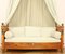 French Empire Walnut Egyptian Revival Daybed with Demilune Canopy, 1815 3