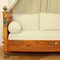 French Empire Walnut Egyptian Revival Daybed with Demilune Canopy, 1815 5