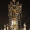 Französischer Louis XVI Kronleuchter mit 12 Leuchten aus vergoldeter Bronze & geschliffenem Kristallglas, 19. Jh 6