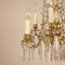 19th Century French Louis XVI Style 12-Light Gilt Bronze & Cut Crystal Chandelier, Image 3