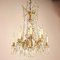 19th Century French Louis XVI Style 12-Light Gilt Bronze & Cut Crystal Chandelier, Image 2