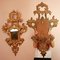Specchi rococò in legno dorato, Italia, XVIII secolo, set di 2, Immagine 9