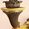 Empire Charles X Wandlampen aus vergoldeter und patinierter Bronze mit 4 Leuchten, 2er Set 7