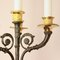 Empire Charles X Gilt and Patinated Bronze 4-Light Wall Sconces, Set of 2 3