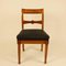 19th-Century Biedermeier Fruitwood Side Chairs, Set of 2 3