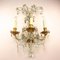 Regency Style 3-Branch Wall Sconces from Maison Bagues, 1900s, Set of 2 2