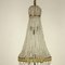 French Empire Style Cut-Crystal Tent and Bag Chandelier 2