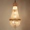 French Empire Style Cut-Crystal Tent and Bag Chandelier 9