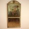 Miroir Trumeau Néoclassique avec Peinture Capriccio 2