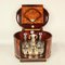 19th Century Louis XVI Gilt Bronze and Bird's-Eye Maple Tantalus or Liquor Caddy 3