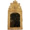 18th-Century French Regency Vase and Birds Cresting Giltwood Mirror 1