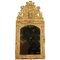 18th-Century French Regency Vase and Birds Cresting Giltwood Mirror, Image 1