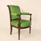 Mahogany Armchairs in the Style of Henri Jacob, 1795, Set of 2 3