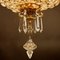 19th Century Swedish Cut-Crystal Ormolu Chandelier, Image 7