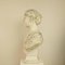 Antique White Marble Bust of a Young Woman 7