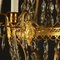 Louis XVI Style Gilt-Bronze and Crystal Cut 6-Light Chandelier, 1860s, Image 8