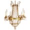 Louis XVI Style Gilt-Bronze and Crystal Cut 6-Light Chandelier, 1860s 1