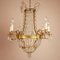 Louis XVI Style Gilt-Bronze and Crystal Cut 6-Light Chandelier, 1860s 11