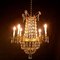 Louis XVI Style Gilt-Bronze and Crystal Cut 6-Light Chandelier, 1860s 3