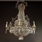 Large Spanish Empire Style Crystal-Cut 7-Light Chandeliers, Set of 2, Image 7