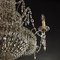 Large Spanish Empire Style Crystal-Cut 7-Light Chandeliers, Set of 2, Image 10