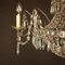 Large Spanish Empire Style Crystal-Cut 7-Light Chandeliers, Set of 2, Image 6