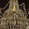 Large Spanish Empire Style Crystal-Cut 7-Light Chandeliers, Set of 2 9