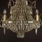 Large Spanish Empire Style Crystal-Cut 7-Light Chandeliers, Set of 2 5